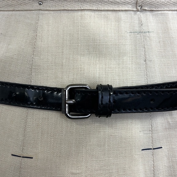 MNG MANGO Vintage Chic Punk Belt Patent Leather - Picture 8 of 8